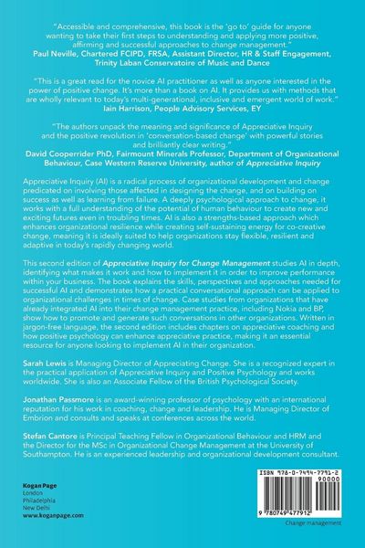 Produktbild: Appreciative Inquiry for Change Management
