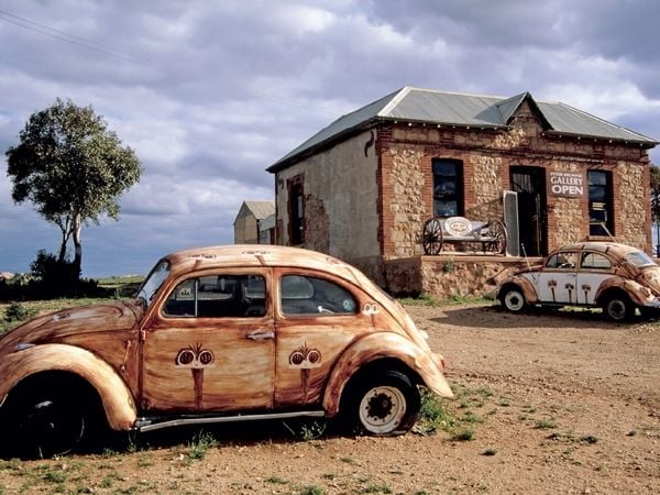 Produktbild: CALVENDO Puzzle Kunstgalerie im Silverton, Outback, New South Wales | 1000 Teile Lege-Gr&ouml;&szlig;e 64x48cm Foto-Puzzle f&uuml;r gl&uuml;ckliche Stunden