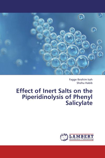 Produktbild: Effect of Inert Salts on the Piperidinolysis of Phenyl Salicylate