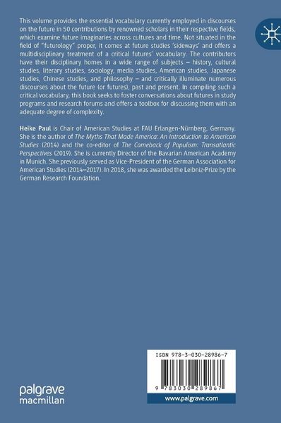 Produktbild: Critical Terms in Futures Studies