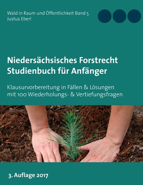 Produktbild: Nieders&auml;chsisches Forstrecht. Studienbuch f&uuml;r Anf&auml;nger