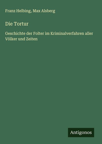 Produktbild: Die Tortur