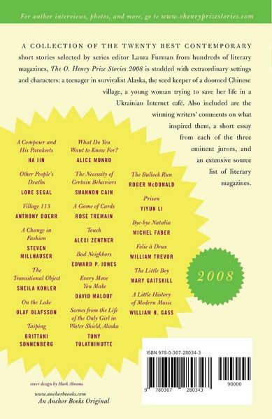 Produktbild: O. Henry Prize Stories 2008
