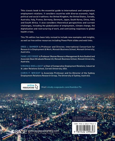 Produktbild: International and Comparative Employment Relations