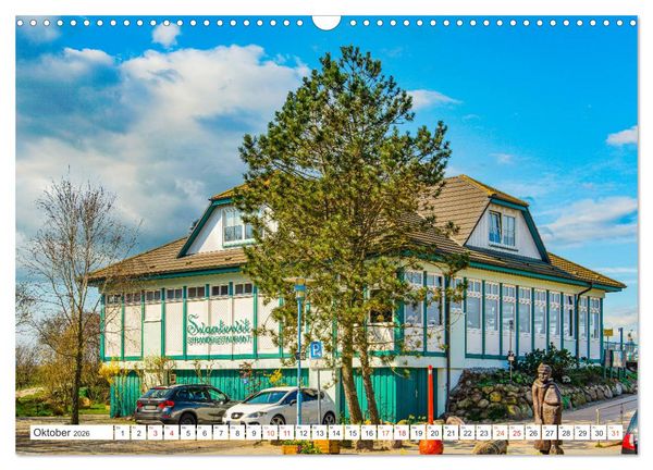 Produktbild: Wustrow Impressionen (Wandkalender 2026 DIN A3 quer), CALVENDO Monatskalender