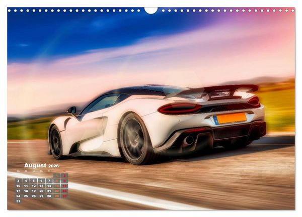 Produktbild: Luxus in Bewegung (Wandkalender 2026 DIN A3 quer), CALVENDO Monatskalender