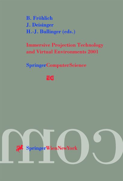 Produktbild: Immersive Projection Technology and Virtual Environments 2001