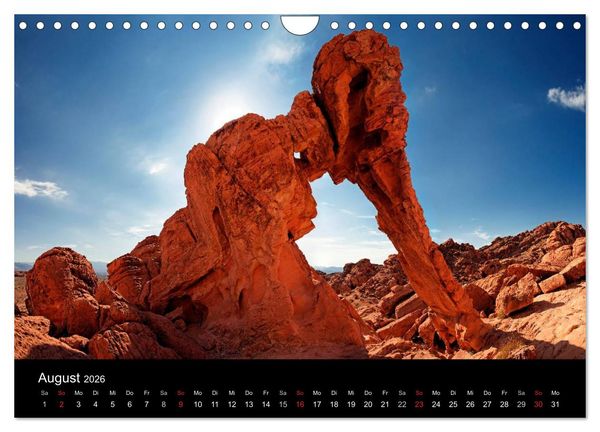 Produktbild: USA S&uuml;d-West (Wandkalender 2026 DIN A4 quer), CALVENDO Monatskalender