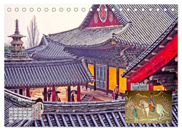 Produktbild: Kultst&auml;tten in Asien (Tischkalender 2027 DIN A5 quer), CALVENDO Monatskalender