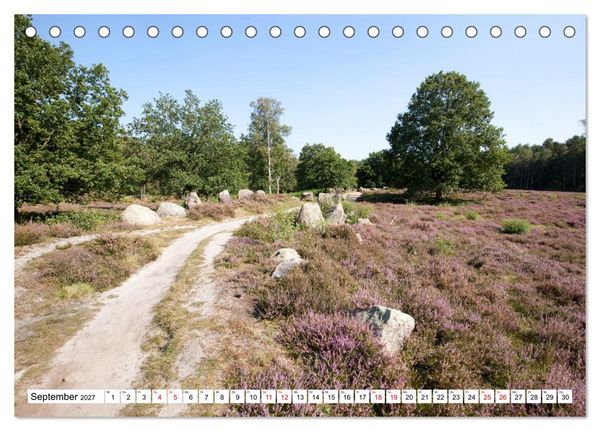 Produktbild: Radland Deutschland - Osnabr&uuml;cker Land (Tischkalender 2027 DIN A5 quer), CALVENDO Monatskalender