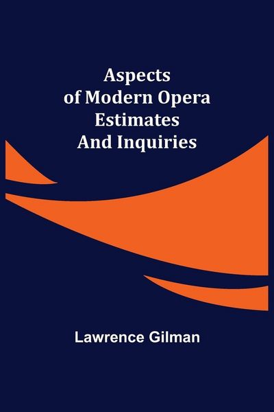 Produktbild: Aspects of Modern Opera; Estimates and Inquiries