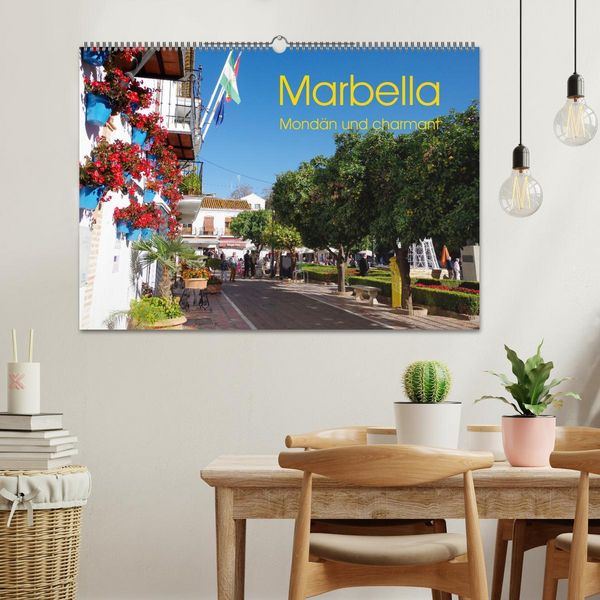 Produktbild: Marbella - Mond&auml;n und charmant (Wandkalender 2026 DIN A2 quer), CALVENDO Monatskalender