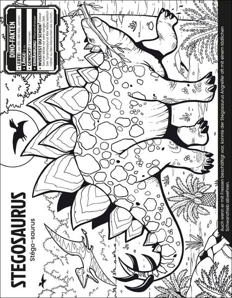 Produktbild: Der gro&szlig;e Ausmalspa&szlig;: Dinosaurier