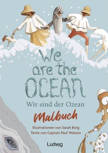 Produktbild: We are the Ocean – Wir sind der Ozean – Malbuch für Kinder