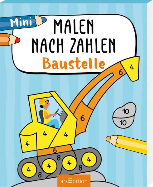 Produktbild: Malen nach Zahlen Mini &ndash; Baustelle
