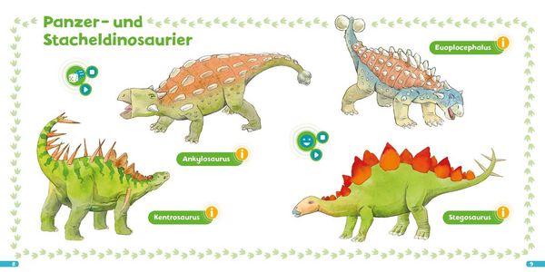 Produktbild: BOOKii&reg; H&ouml;ren und Staunen Mini Dinosaurier
