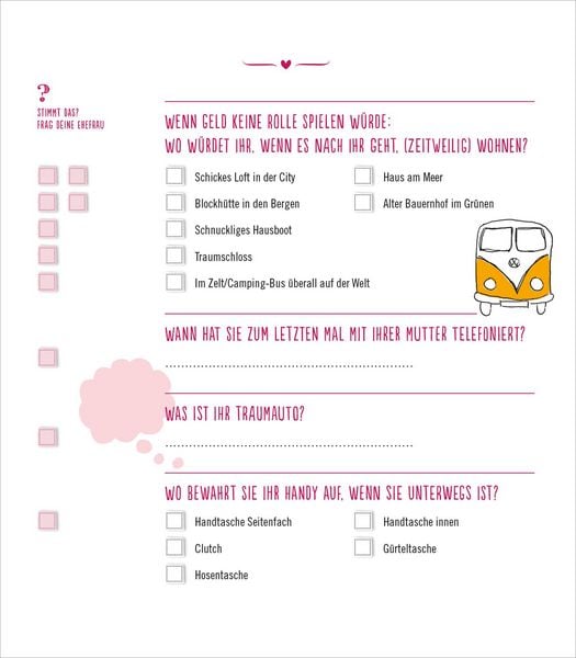 Produktbild: Das ultimative Ehequiz