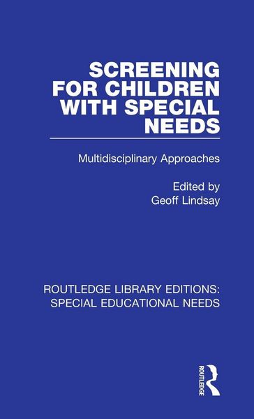 Produktbild: Screening for Children with Special Needs