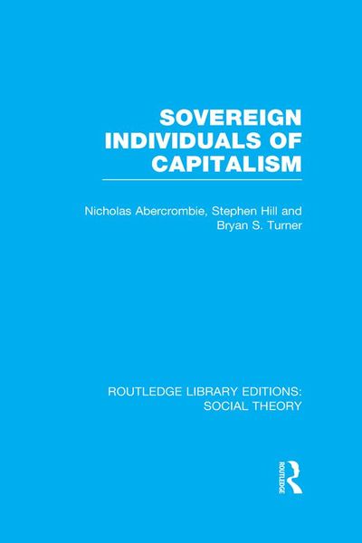 Produktbild: Sovereign Individuals of Capitalism