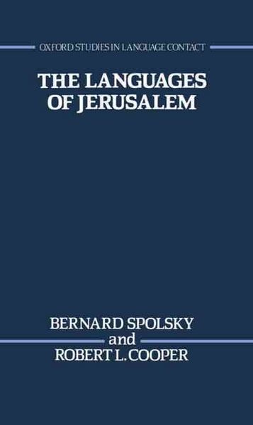 Produktbild: The Languages of Jerusalem