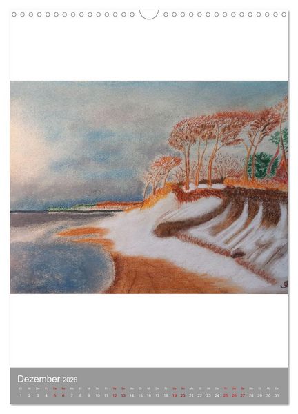 Produktbild: Atmosph&auml;rische Landschaft (Wandkalender 2026 DIN A3 hoch), CALVENDO Monatskalender
