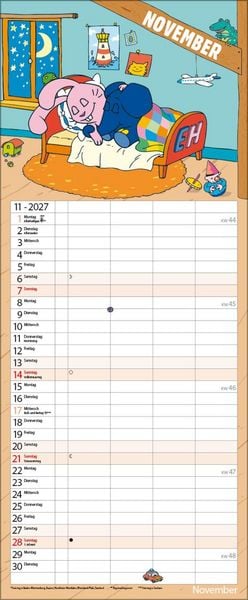 Produktbild: Der echt elefantastische Familienplaner 2027