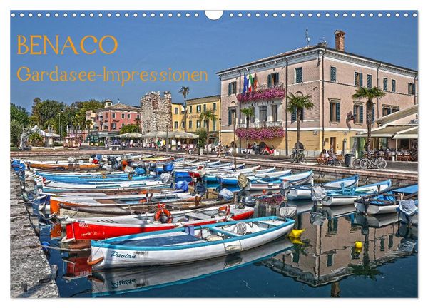 BENACO - Gardasee-Impressionen (Wandkalender 2026 DIN A3 quer), CALVENDO Monatskalender