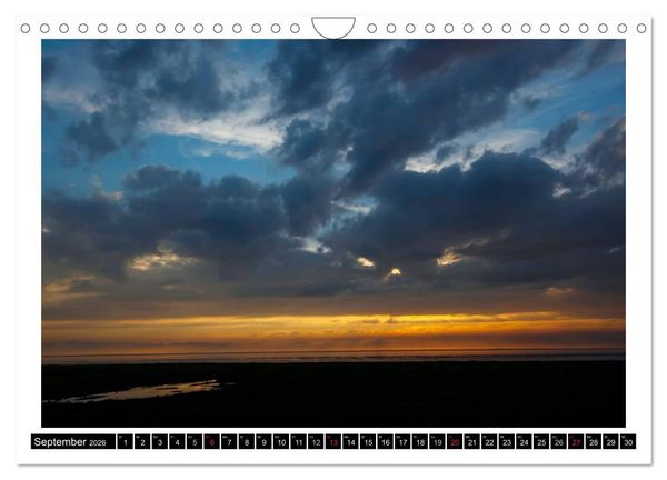 Produktbild: Nordsee & Ostsee (Wandkalender 2026 DIN A4 quer), CALVENDO Monatskalender