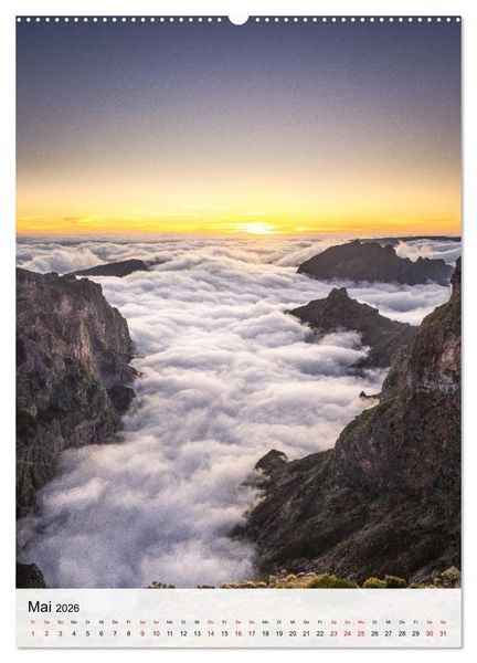 Produktbild: Madeira - Das Juwel im Atlantik (Wandkalender 2026 DIN A2 hoch), CALVENDO Monatskalender