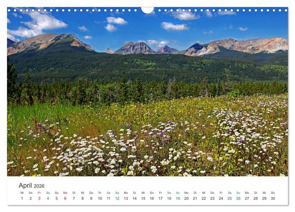 Produktbild: Reise durch Alberta und British Columbia (Wandkalender 2026 DIN A3 quer), CALVENDO Monatskalender