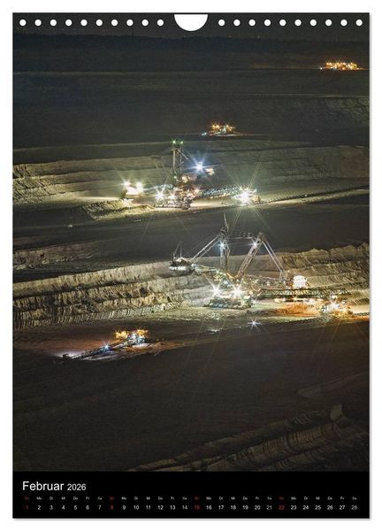 Produktbild: Der Tagebau Hambach (Wandkalender 2026 DIN A4 hoch), CALVENDO Monatskalender