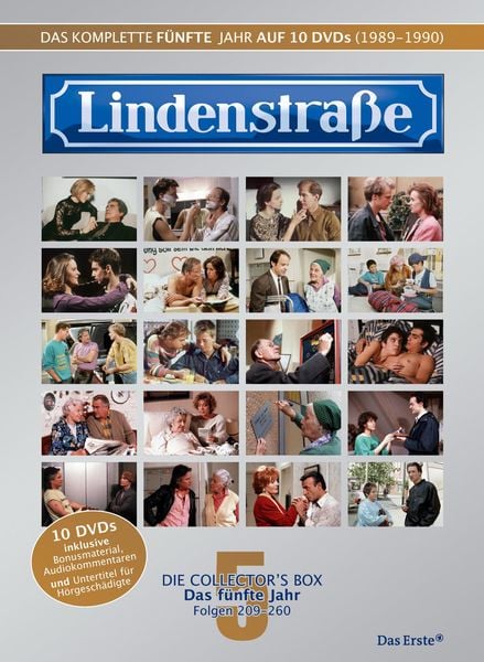Produktbild: Lindenstra&szlig;e - Collector's Box 5/Folgen 209-260 [10 DVDs]