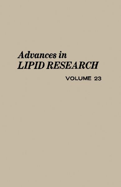Produktbild: Advances in Lipid Research