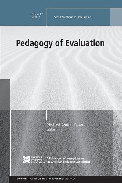 Produktbild: Ev155 Pedagogy Of Evaluation