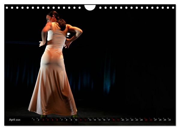 Produktbild: Flamenco. Spanischer Tanz (Wandkalender 2026 DIN A4 quer), CALVENDO Monatskalender