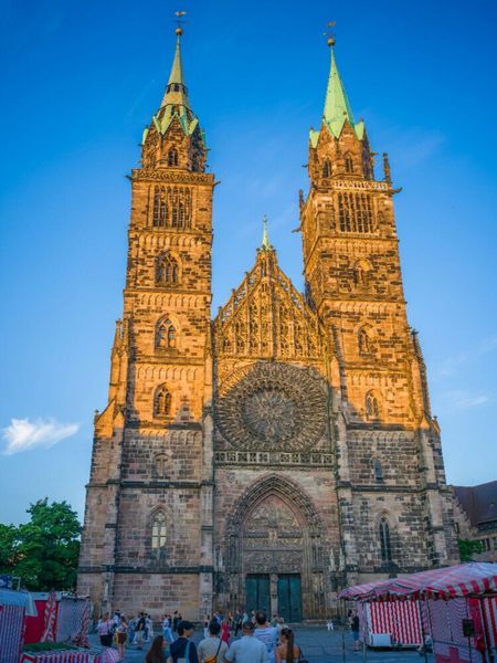 Produktbild: CALVENDO Puzzle N&uuml;rnberg - St. Lorenz Kirche | 1000 Teile Lege-Gr&ouml;&szlig;e 64x48cm Foto-Puzzle f&uuml;r gl&uuml;ckliche Stunden