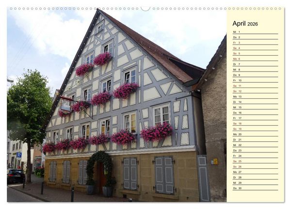 Produktbild: Unterwegs in Schw&auml;bisch Gm&uuml;nd (Wandkalender 2026 DIN A2 quer), CALVENDO Monatskalender