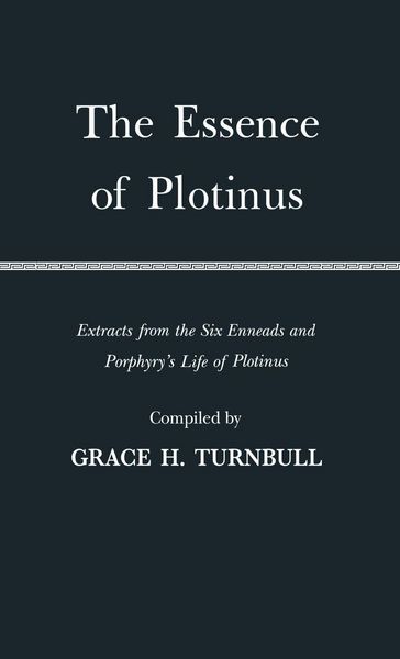 Produktbild: The Essence of Plotinus