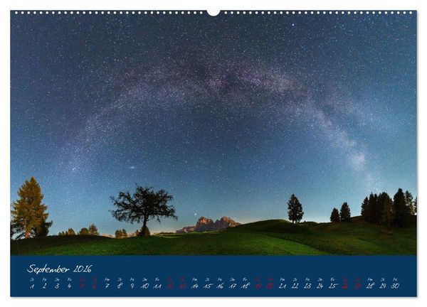 Produktbild: Welt unter Sternen (Wandkalender 2026 DIN A2 quer), CALVENDO Monatskalender