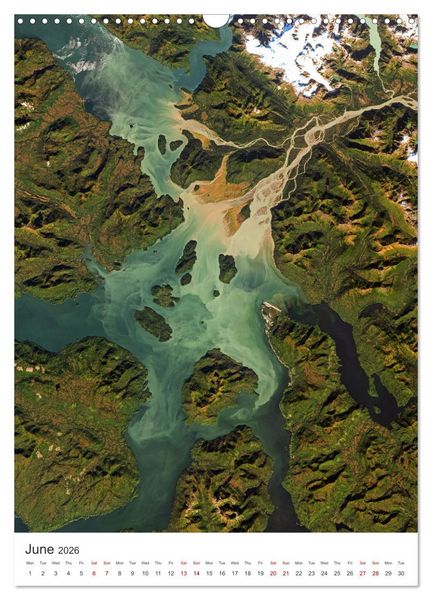 Produktbild: Earth from Space (Wall Calendar 2026 DIN A3 portrait), CALVENDO 12 Month Wall Calendar