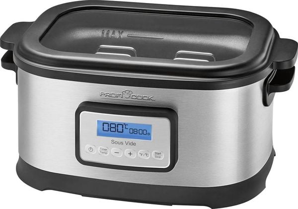 Profi Cook PC-SV 1112 Sous Vide 501112 Niedrig-Temperatur-Garer Edelstahl