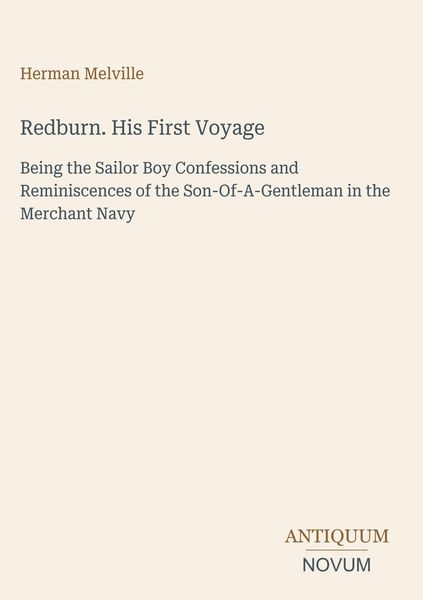 Produktbild: Redburn. His First Voyage