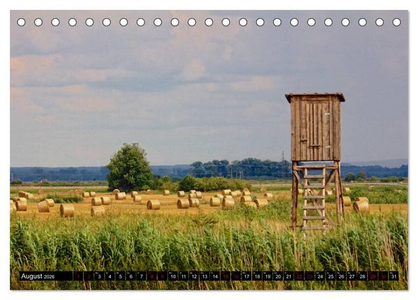 Produktbild: Oderlandschaft (Tischkalender 2026 DIN A5 quer), CALVENDO Monatskalender