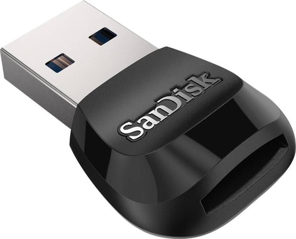 SanDisk MobileMate Externer Speicherkartenleser USB 3.2 Gen 1 (USB 3.0) Schwarz