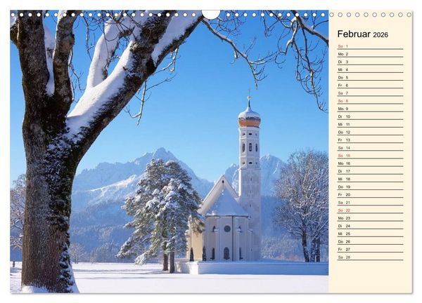Produktbild: Unterwegs in Deutschland (Wandkalender 2026 DIN A3 quer), CALVENDO Monatskalender
