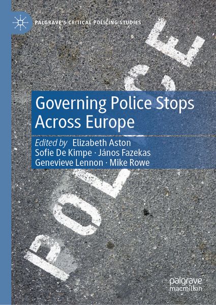 Produktbild: Governing Police Stops Across Europe