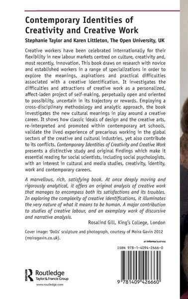 Produktbild: Contemporary Identities of Creativity and Creative Work
