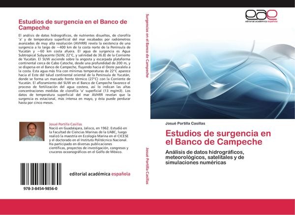Produktbild: Estudios de surgencia en el Banco de Campeche