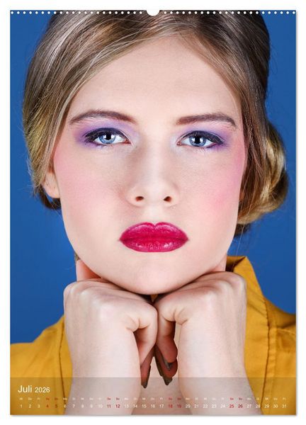 Produktbild: Beauty Faces - Photos by Michael Allmaier (hochwertiger Premium Wandkalender 2026 DIN A2 hoch), Kunstdruck in Hochglanz