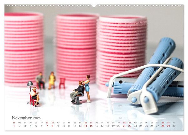 Produktbild: Hair-liche Zeiten (hochwertiger Premium Wandkalender 2026 DIN A2 quer), Kunstdruck in Hochglanz